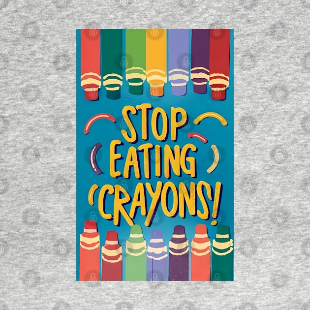 Stop Eating Crayons! by MagnaSomnia